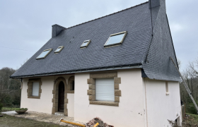  Nettoyage toiture et façade à Guidel 