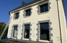 ravalement de façade à Guidel